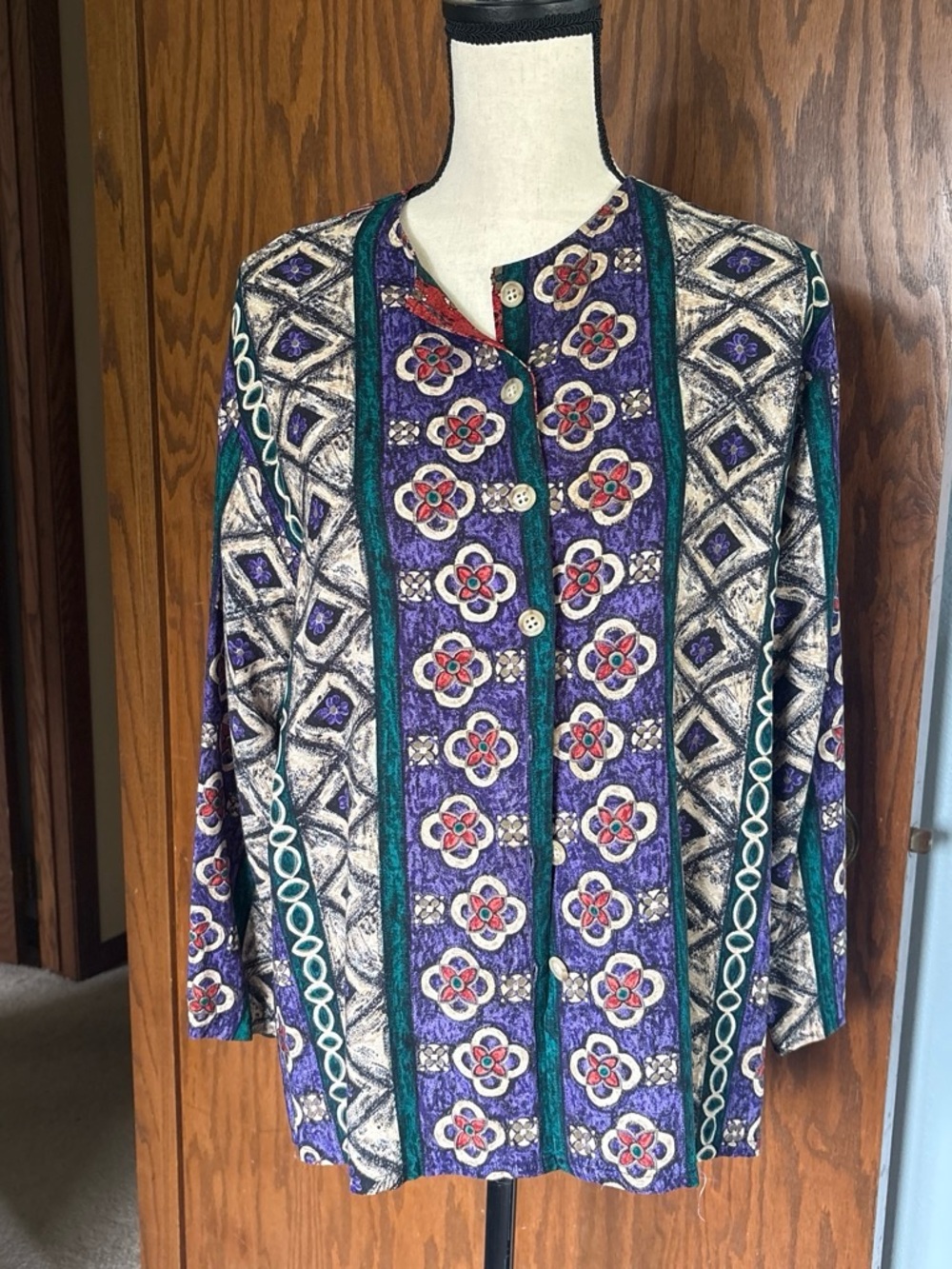 BonWorth Button-Down Blouse